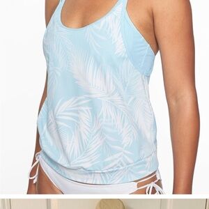 Athleta Sandy Beach Tankini 36 D/DD